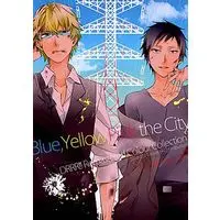 Doujinshi - Illustration book - Omnibus - Durarara!! / Shizuo x Izaya (Blue，Yellow，Pink the City) / ウサ