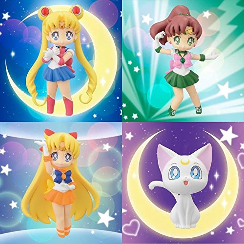 Prize Figure - Sailor Moon / Aino Minako (Sailor Venus) & Kino Makoto (Sailor Jupiter) & Artemis