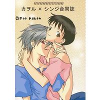 [Boys Love (Yaoi) : R18] Doujinshi - Novel - Anthology - Evangelion / Kaworu x Shinji (カヲル×シンジ合同誌) / マルコ & 飛沫アキラ & 飛鳥ヒロト
