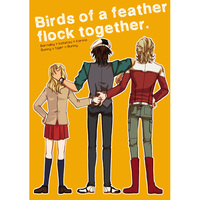 Doujinshi - Novel - TIGER & BUNNY / Barnaby x Kotetsu & Kotetsu x Barnaby (Birds of a feather flock together.) / 3minutes.