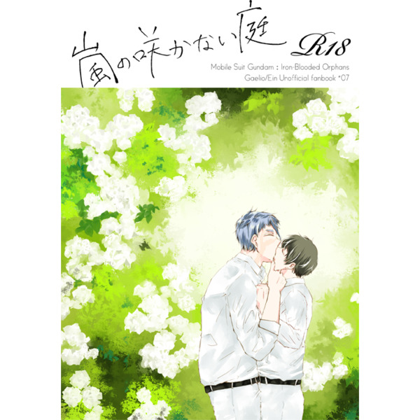 [Boys Love (Yaoi) : R18] Doujinshi - Novel - IRON-BLOODED ORPHANS / Gaelio Bauduin x Ein (嵐の咲かない庭) / 漂流する