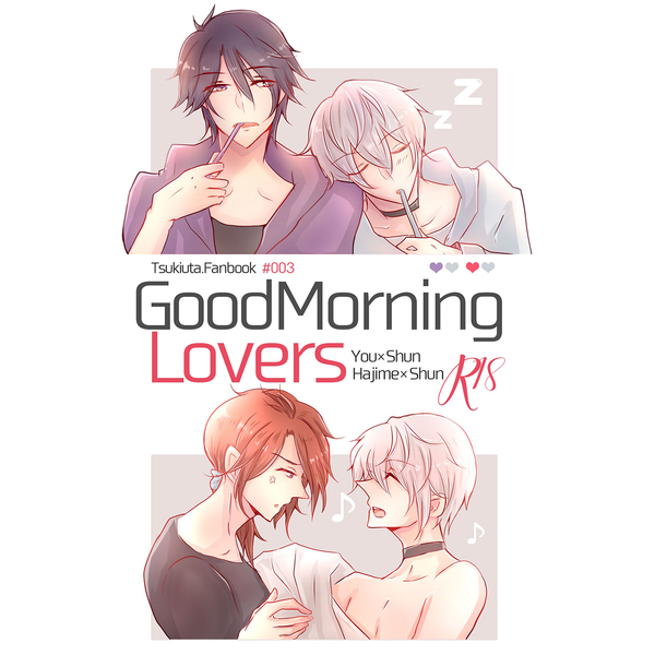 [Boys Love (Yaoi) : R18] Doujinshi - Tsukipro (Tsukiuta) / Mutsuki Hajime x Shimotsuki Shun (Good Morning Lovers) / トクメイゴリーヌ