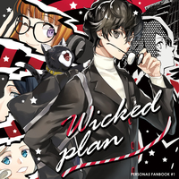 Doujinshi - Persona5 / Akechi Gorou & Protagonist (Persona 5) (Wicked plan) / Black Lack