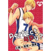 [Boys Love (Yaoi) : R18] Doujinshi - Kuroko's Basketball / Aomine & Kise & Kagami (Perfect 4Py?) / Puriketsu
