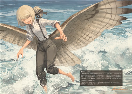 Doujinshi - Illustration book - The Art of Winged Fusiliers / 要塞都市国家