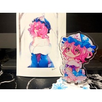 Illustrarion card - Acrylic stand - Touhou Project / Saigyouji Yuyuko