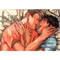 [Boys Love (Yaoi) : R18] Doujinshi - Illustration book - Yuri!!! on Ice / Victor x Katsuki Yuuri (kiss *イラスト集) / Canvas