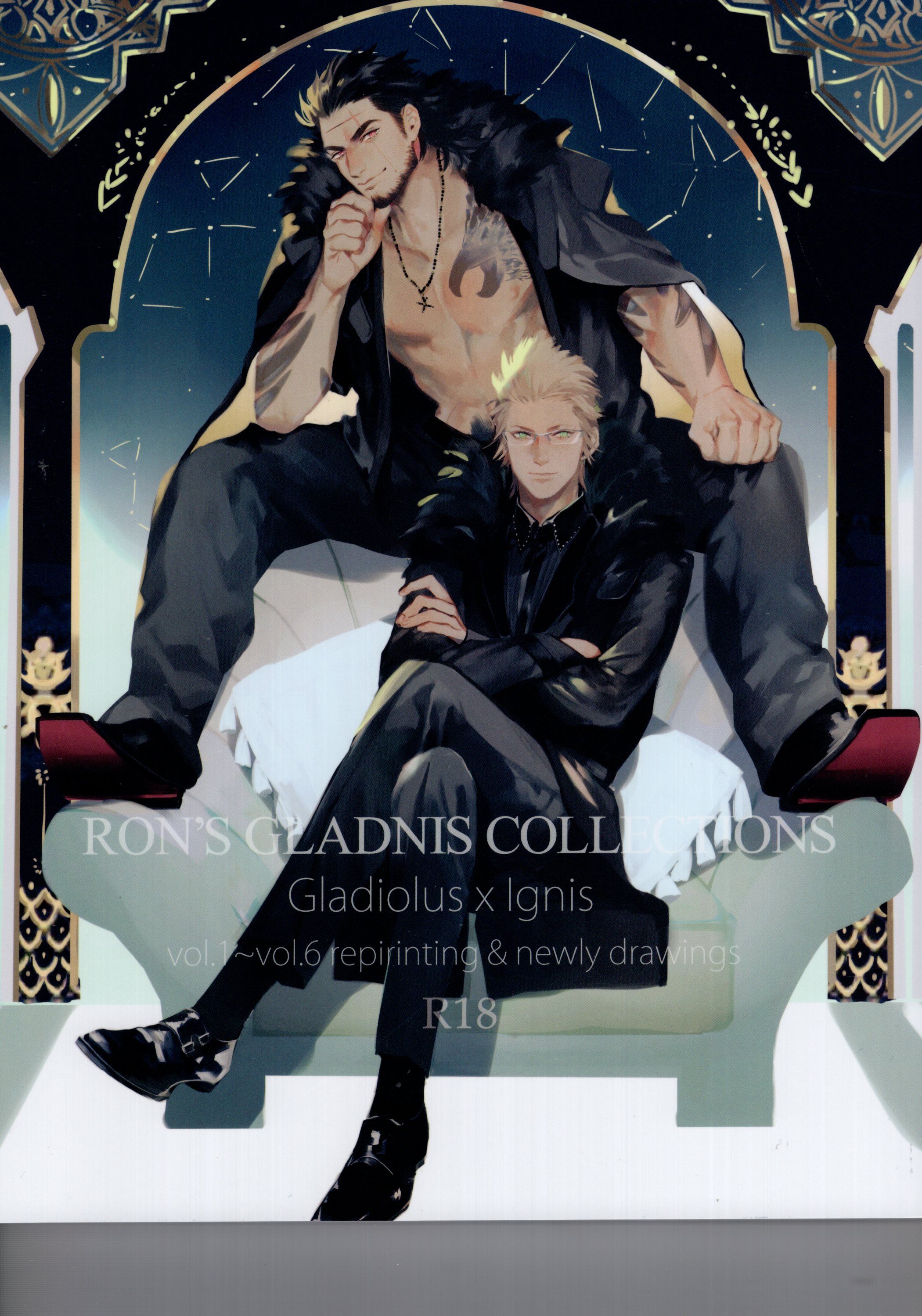 [Boys Love (Yaoi) : R18] Doujinshi - Final Fantasy XV / Gladiolus x Ignis (Ron's Gladnis collection *再録) / Mushikago