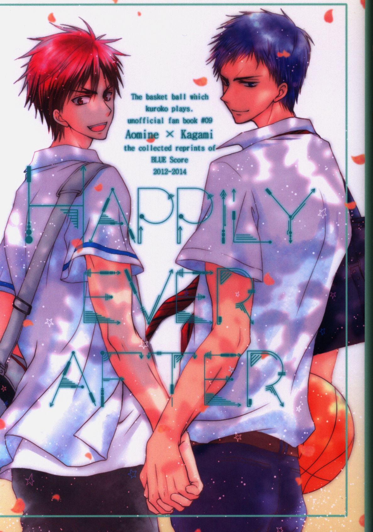 Doujinshi - Novel - Kuroko's Basketball / Aomine x Kagami (HAPPILY EVER AFTER *文庫) / BLUE Score