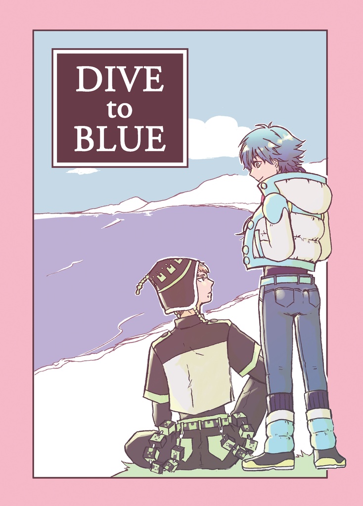 Doujinshi - DRAMAtical Murder / Noise & Aoba (【スマートレター発送】DIVE to BLUE) / Amd.