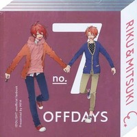 Doujinshi - Novel - IDOLiSH7 / Nanase Riku & Izumi Mitsuki (OFFDAYS no．7) / MFH