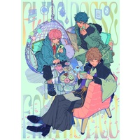 Doujinshi - Illustration book - Hypnosismic / Amemura Ramuda & Gentaro & Arisugawa Dice (Fling Posse Fantastico) / ＠QTfarty