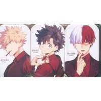 Doujinshi - My Hero Academia / Bakugou Katsuki & Deku & Todoroki Shouto (バレンタイン缶バッジ 3個セット) / lapin/HUMMEL