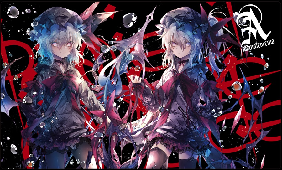 Card Game Playmat - Touhou Project / Flandre & Remilia