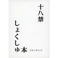 [Boys Love (Yaoi) : R18] Doujinshi - Novel - ONE PIECE / Zoro x Sanji (しょくしゅ本) / 煙と吸い殻