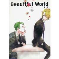 [Boys Love (Yaoi) : R18] Doujinshi - Novel - ONE PIECE / Zoro x Sanji (Beautiful world) / futaba．