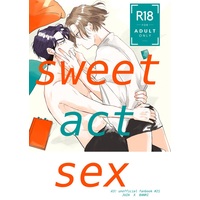 [Boys Love (Yaoi) : R18] Doujinshi - A3! / Hyoudou Juuza x Settsu Banri (sweet act sex) / MeE
