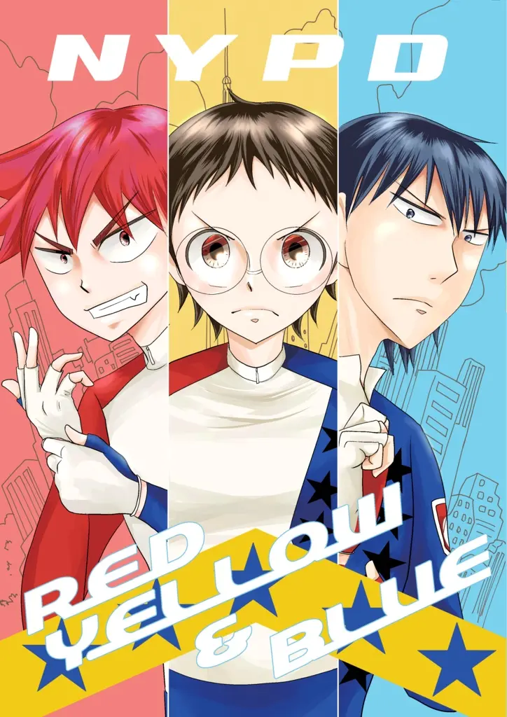 Doujinshi - Yowamushi Pedal / Sakamichi & Midousuji & Imaizumi & Naruko (NYPD Red, Yellow & Blue) / bobbielovesick