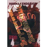 [Boys Love (Yaoi) : R18] Doujinshi - Illustration book - My Hero Academia / Hawks x Endeavor (@mgmgnegLOG *イラスト集 vol.3) / nonomg