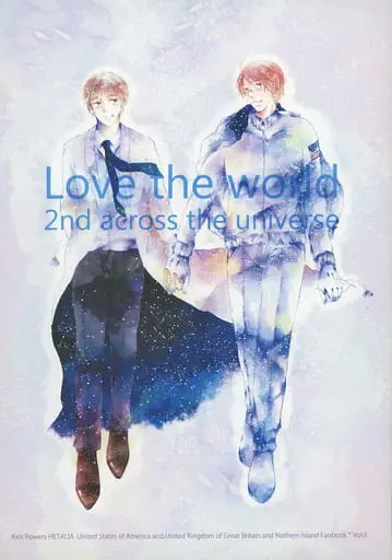 Doujinshi - Hetalia / United Kingdom & America (Love the world 後編 2nd across the universe) / SWALLOW