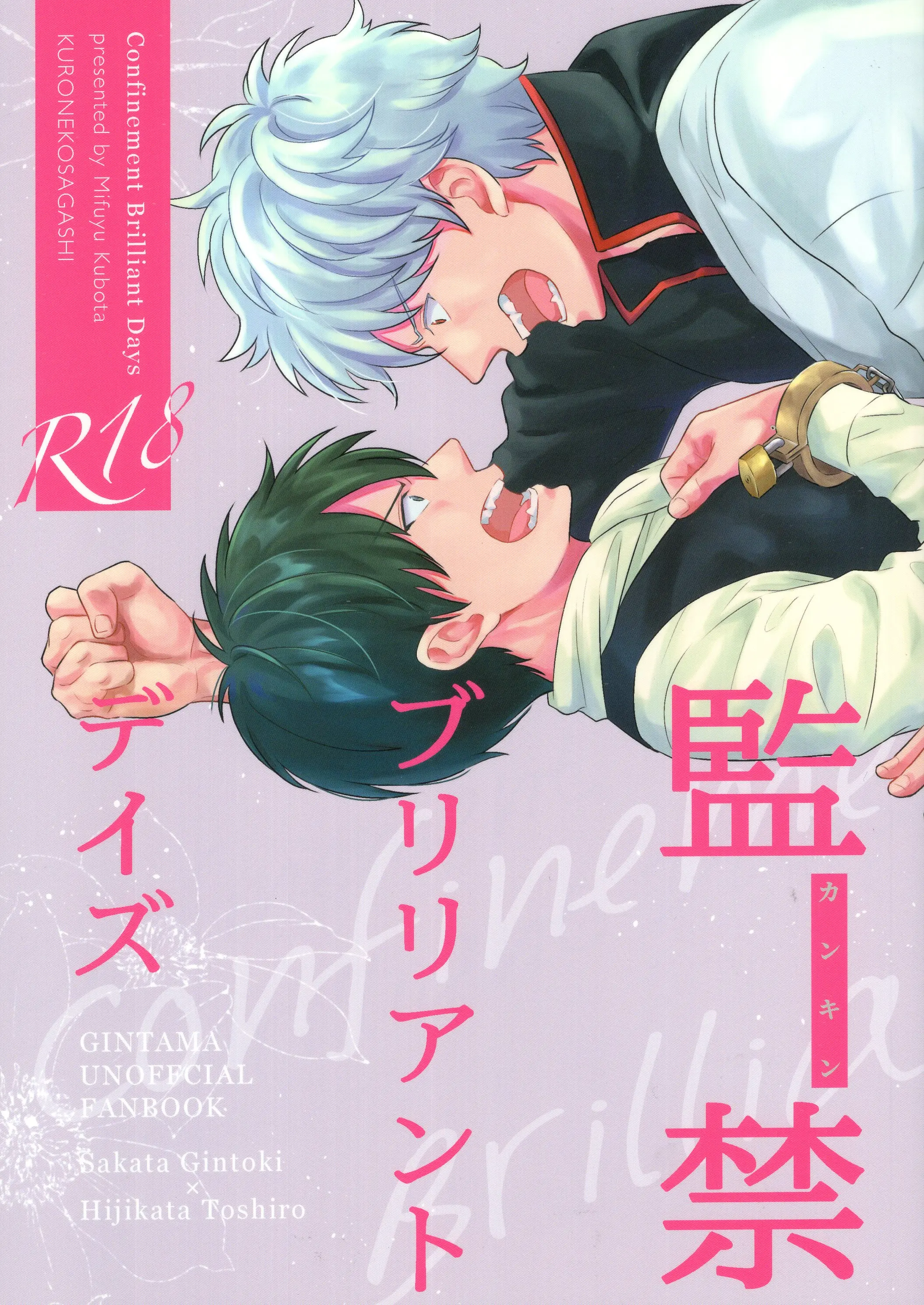 [Boys Love (Yaoi) : R18] Doujinshi - Gintama / Gintoki x Hijikata (監禁ブリリアントデイズ) / 黒猫さがし。